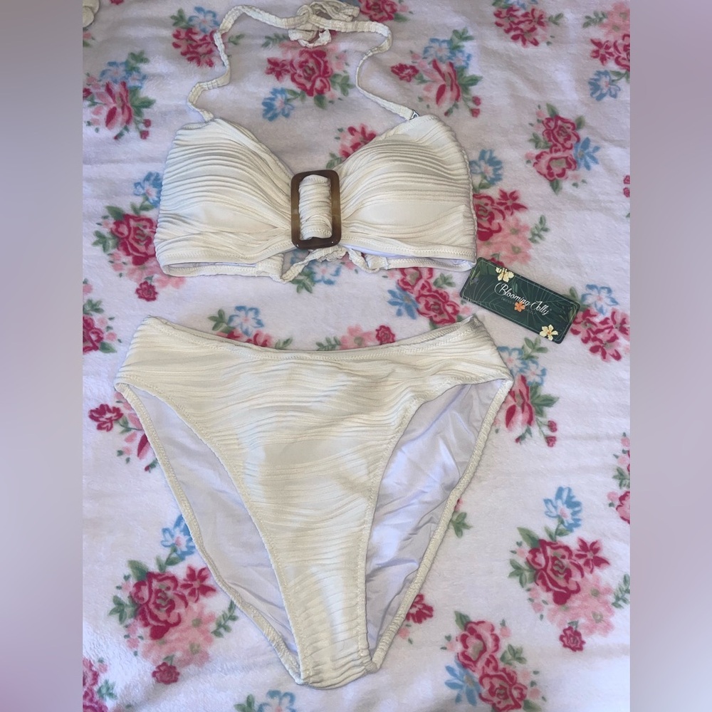 Two Piece Bikini High Waisted sz Small NWT